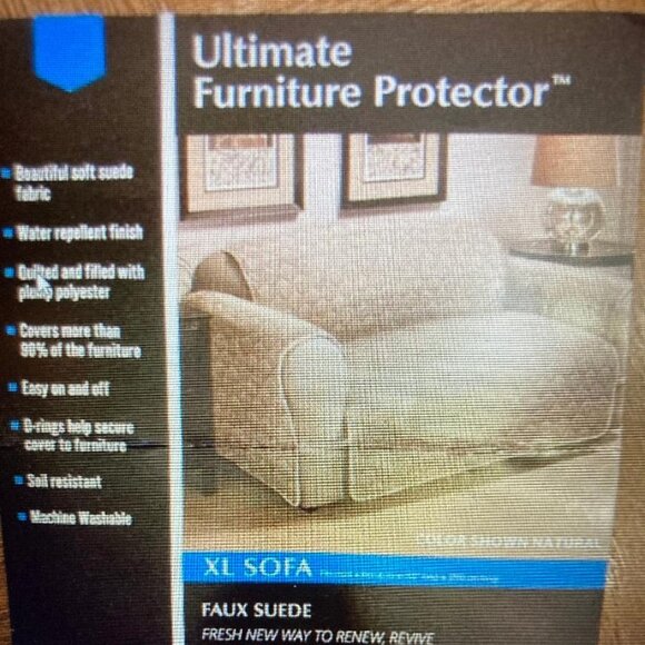 Ultimate Furniture Protector - XL - Natural Color  - 75 W x 100 L - Picture 1 of 2